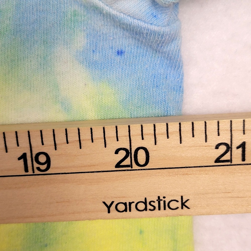 Vintage Sun Island Tie Dye T Shirt Mens L Cotton Spiral Jamaica Y2K - Picture 6 of 8